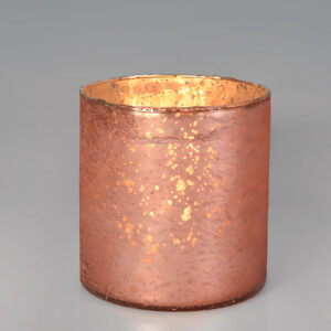 Matte Copper Glass Cylinders