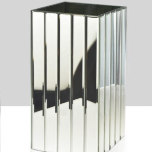 Mirror Strips Rectangle & Square Glass Vase