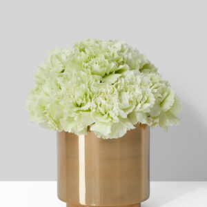 4in Tall Gold Iron Vase