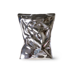 Novelty Crisps Bag Stoneware Vase