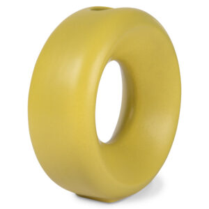 Green Circle Ceramic Sculpture Vase